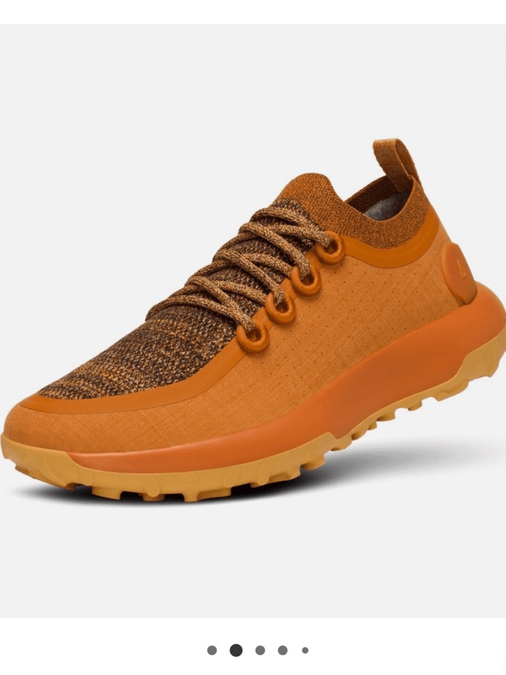 Allbirds Women's Trail Runners SWT-: Honey Rust (Forage Tan Sole)- Size 7